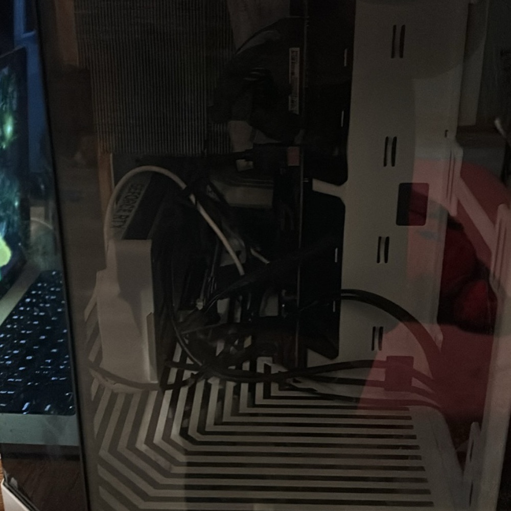 Custom Gaming PC and keyboard and wireless mouse